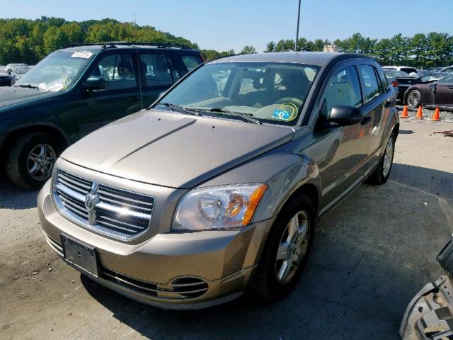 1B3HB48BX8D574735 - 2008 DODGE CALIBER SX GOLD photo 2