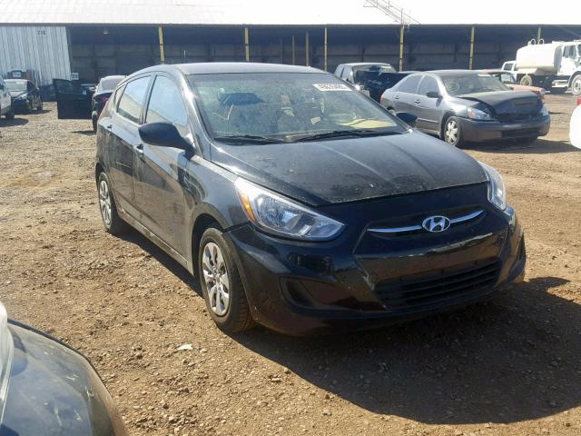 KMHCT5AEXGU285719 - 2016 HYUNDAI ACCENT SE BLACK photo 1