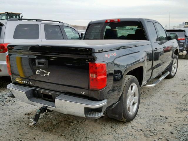 1GCVKREC5EZ417107 - 2014 CHEVROLET SILVERADO BLACK photo 4