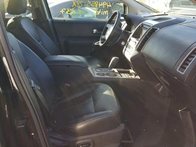 2FMDK49C17BB05537 - 2007 FORD EDGE SEL P BLACK photo 5