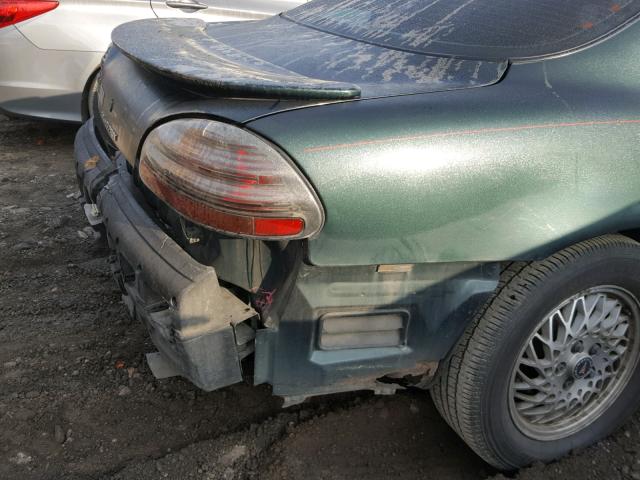1G2WJ52K6YF271273 - 2000 PONTIAC GRAND PRIX GREEN photo 9