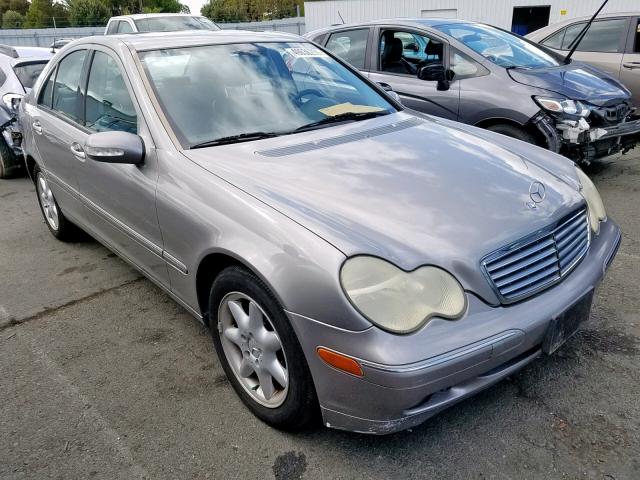 WDBRF61J33A524787 - 2003 MERCEDES-BENZ C 240 GRAY photo 1