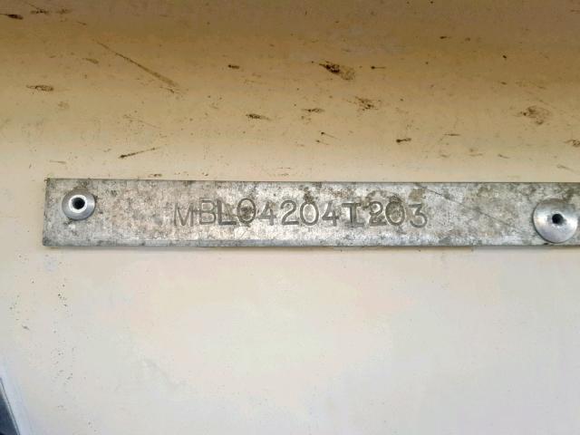 MBL042041203 - 2003 BOAT MARINE/TRL WHITE photo 10