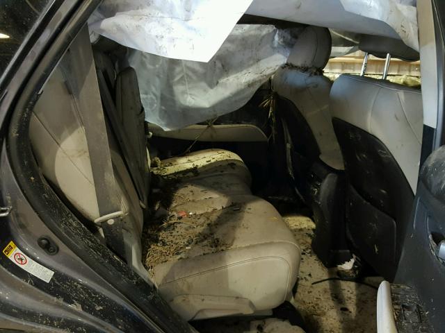 2T2ZB1BA7FC004330 - 2015 LEXUS RX 450H GRAY photo 6