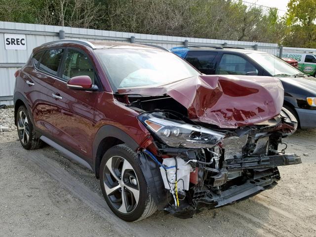 KM8J33A22JU638477 - 2018 HYUNDAI TUCSON VAL BURGUNDY photo 1