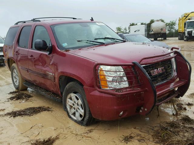 1GKFC130X7R243442 - 2007 GMC YUKON BURGUNDY photo 1