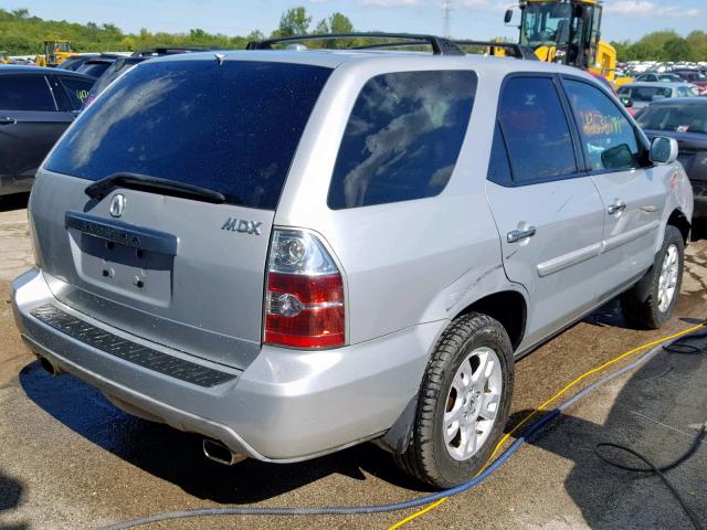 2HNYD18795H558912 - 2005 ACURA MDX TOURIN SILVER photo 4