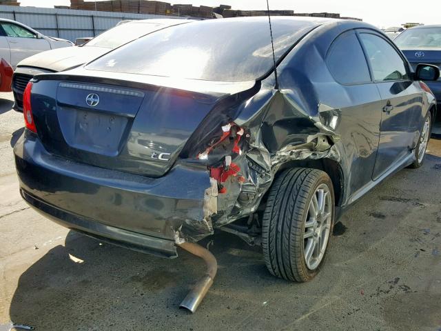 JTKDE177150023556 - 2005 TOYOTA SCION TC გრაფიტი ფოტო 4