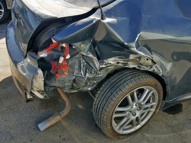 JTKDE177150023556 - 2005 TOYOTA SCION TC გრაფიტი ფოტო 9