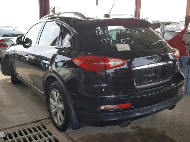 JN1AJ0HR3AM755550 - 2010 INFINITI EX35 BASE BLACK photo 3