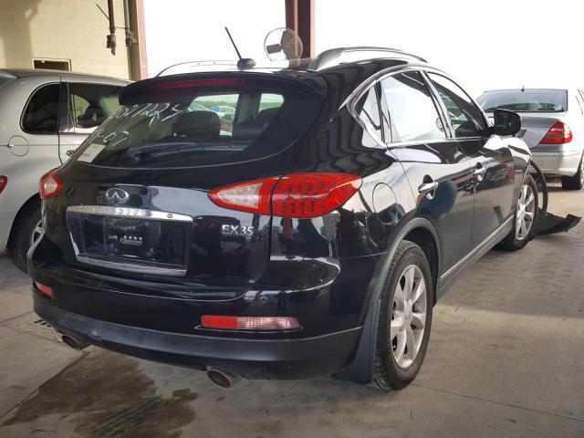 JN1AJ0HR3AM755550 - 2010 INFINITI EX35 BASE BLACK photo 4