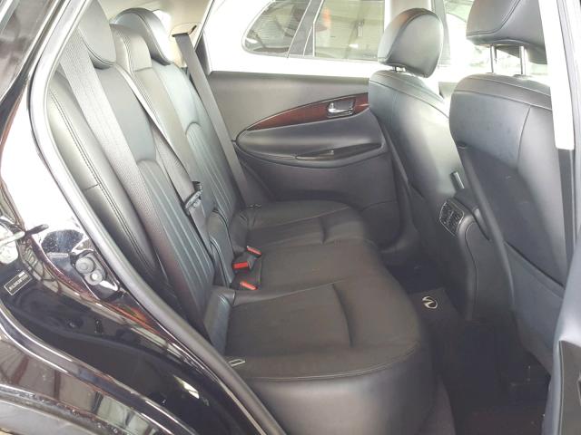 JN1AJ0HR3AM755550 - 2010 INFINITI EX35 BASE BLACK photo 6