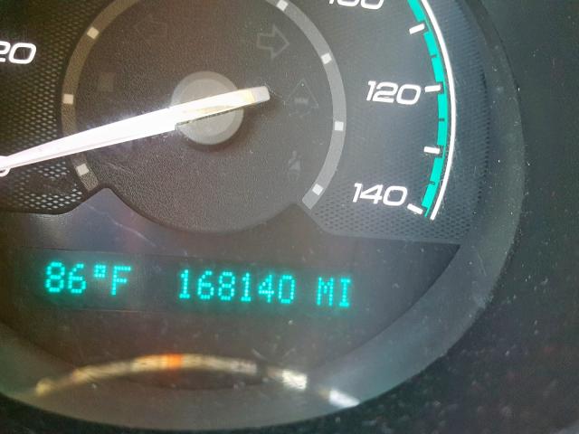 1G1ZC5E09AF229448 - 2010 CHEVROLET MALIBU 1LT 棕色 照片 8