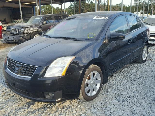 3N1AB61E68L628867 - 2008 NISSAN SENTRA 2.0 BLACK photo 2