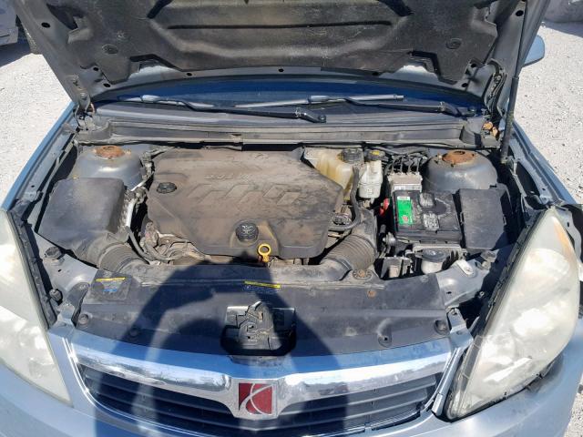 1G8ZS57N37F243352 - 2007 SATURN AURA XE BLUE photo 7