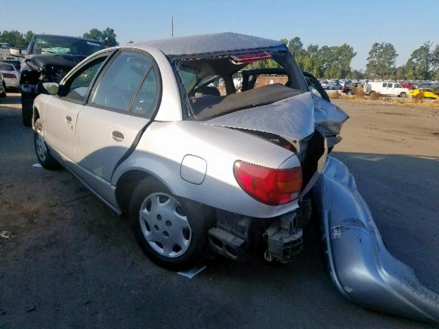 1G8ZH52822Z161202 - 2002 SATURN SL1 SILVER photo 3