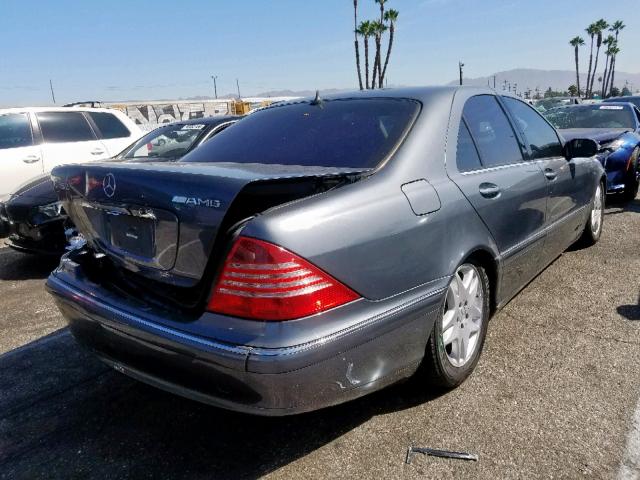 WDBNF67J46A483032 - 2006 MERCEDES-BENZ S 350 SILVER photo 4