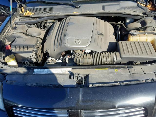 2D8GV58255H679481 - 2005 DODGE MAGNUM R/T BLACK photo 7