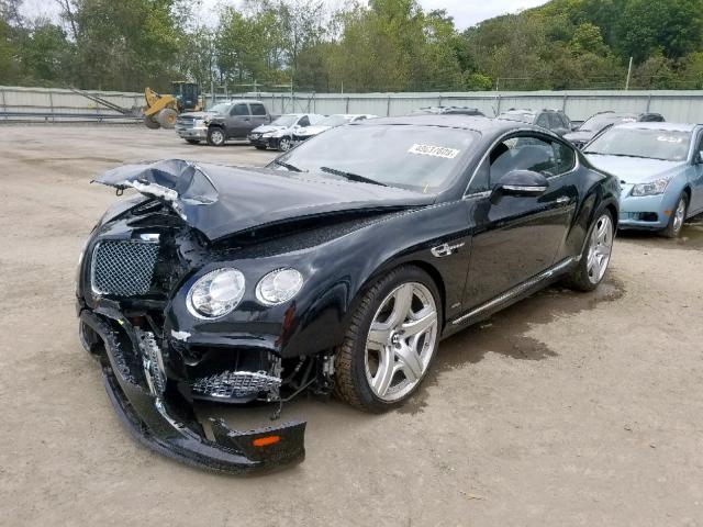 SCBFU7ZA1GC050937 - 2016 BENTLEY CONTINENTA BLACK photo 2