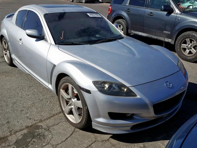 JM1FE17N740118622 - 2004 MAZDA RX8 SILVER photo 1