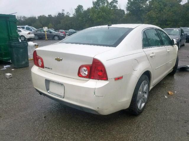 1G1ZC5E1XBF300411 - 2011 CHEVROLET MALIBU 1LT WHITE photo 4