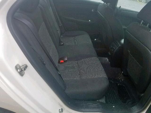 1G1ZC5E1XBF300411 - 2011 CHEVROLET MALIBU 1LT WHITE photo 6