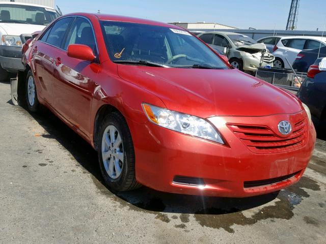 4T1BE46K99U267410 - 2009 TOYOTA CAMRY BASE RED photo 1