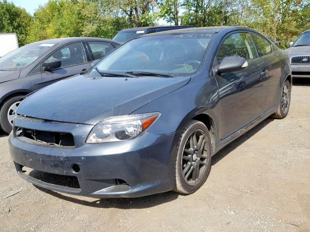 JTKDE177550040229 - 2005 TOYOTA SCION TC ნაცრისფერი ფოტო 2