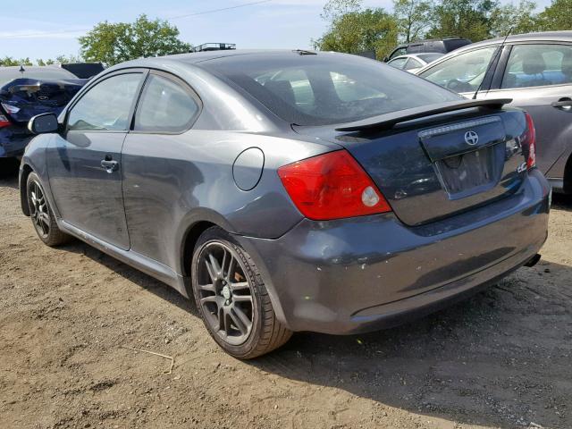 JTKDE177550040229 - 2005 TOYOTA SCION TC ნაცრისფერი ფოტო 3