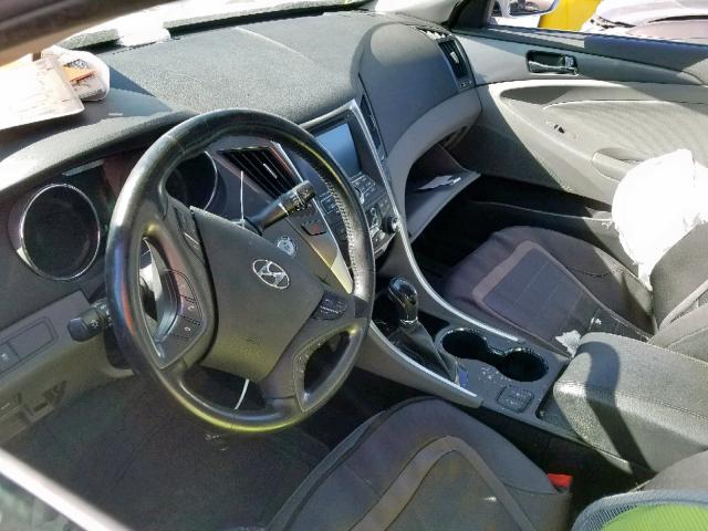 KMHEC4A49DA069464 - 2013 HYUNDAI SONATA HYB SILVER photo 5