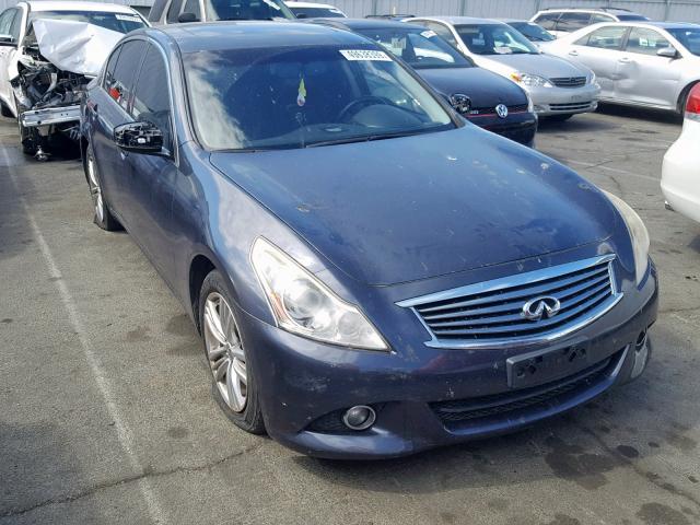 JN1CV6AP7DM719888 - 2013 INFINITI G37 BASE GRAY photo 1