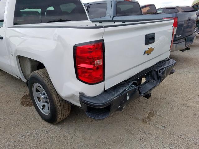 3GCPCNEC6HG308352 - 2017 CHEVROLET SILVERADO WHITE photo 9