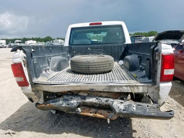 1FTYR10D28PA81295 - 2008 FORD RANGER WHITE photo 9