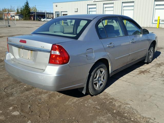 1G1ZS58F47F282392 - 2007 CHEVROLET MALIBU LS 银色 照片 4
