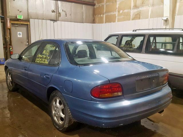 1G3WS52K0XF345715 - 1999 OLDSMOBILE INTRIGUE G BLUE photo 3