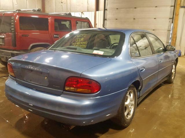 1G3WS52K0XF345715 - 1999 OLDSMOBILE INTRIGUE G BLUE photo 4