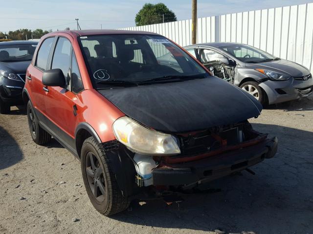 JS2YB413875105546 - 2007 SUZUKI SX4 RED photo 1