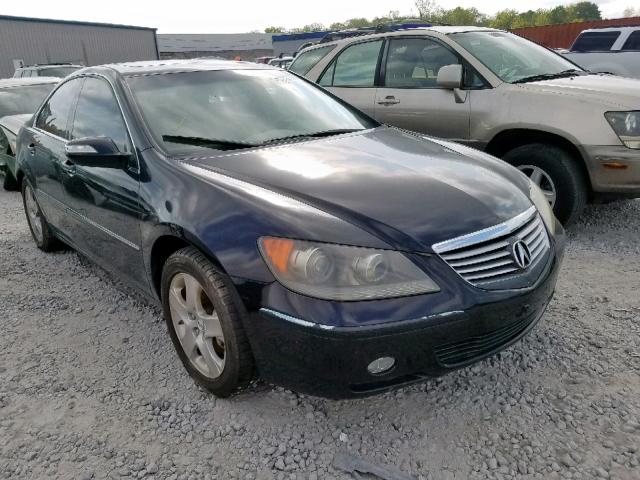 JH4KB16667C004355 - 2007 ACURA RL BLACK photo 1