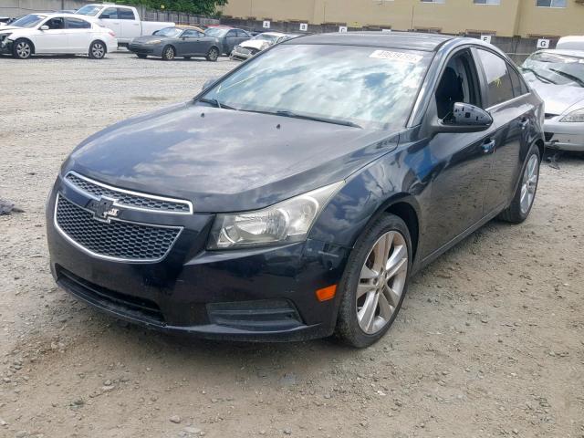 1G1PH5S91B7132431 - 2011 CHEVROLET CRUZE LTZ CHARCOAL photo 2