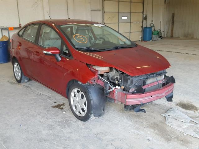 3FADP4BJ0DM223304 - 2013 FORD FIESTA SE RED photo 1