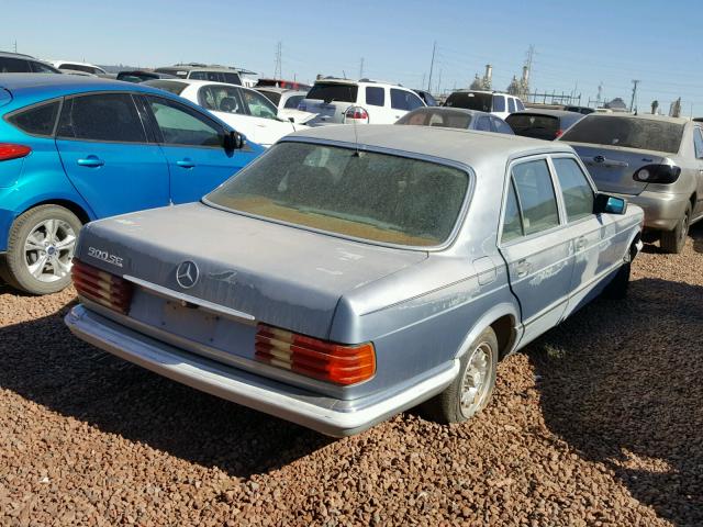 WDB12603612005417 - 1980 MERCEDES-BENZ SL BLUE photo 4