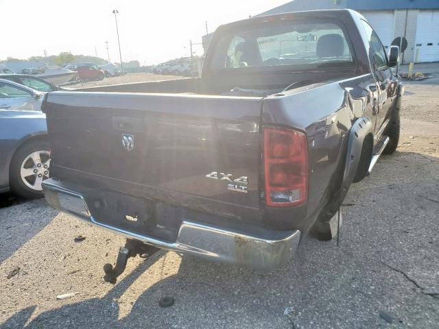 1D7HU16D95J602023 - 2005 DODGE RAM 1500 S BURGUNDY photo 4