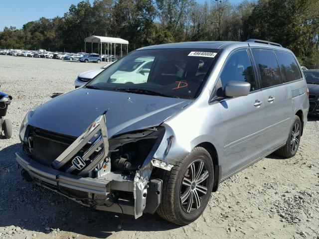 5FNRL38827B058486 - 2007 HONDA ODYSSEY TO SILVER photo 2