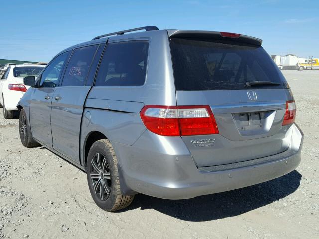 5FNRL38827B058486 - 2007 HONDA ODYSSEY TO SILVER photo 3