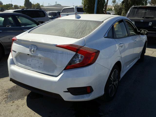 JHMFC1F72JX006305 - 2018 HONDA CIVIC EXL WHITE photo 4