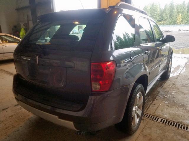 2CKDL63F176102185 - 2007 PONTIAC TORRENT GRAY photo 4