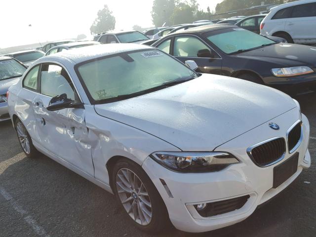 WBA1F5C54EV246483 - 2014 BMW 228 I WHITE photo 1