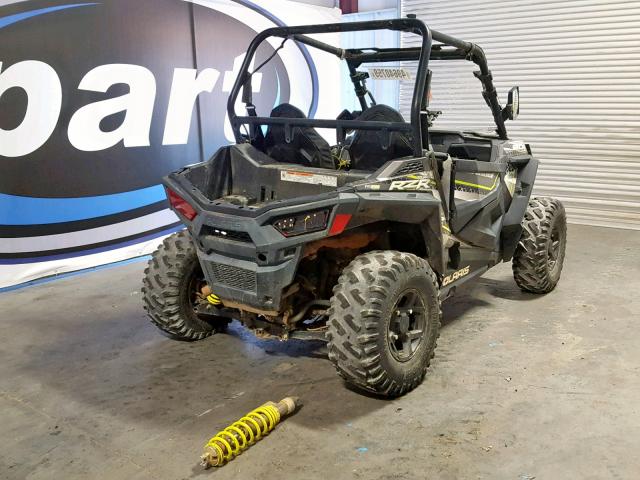 3NSVBE876HF916269 - 2017 POLARIS RZR S 900 GRAY photo 4