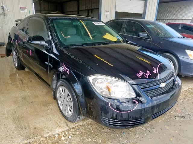 1G1AD1F54A7196639 - 2010 CHEVROLET COBALT 1LT BLACK photo 1