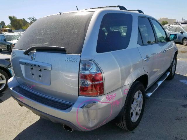 2HNYD18876H510318 - 2006 ACURA MDX TOURIN SILVER photo 4